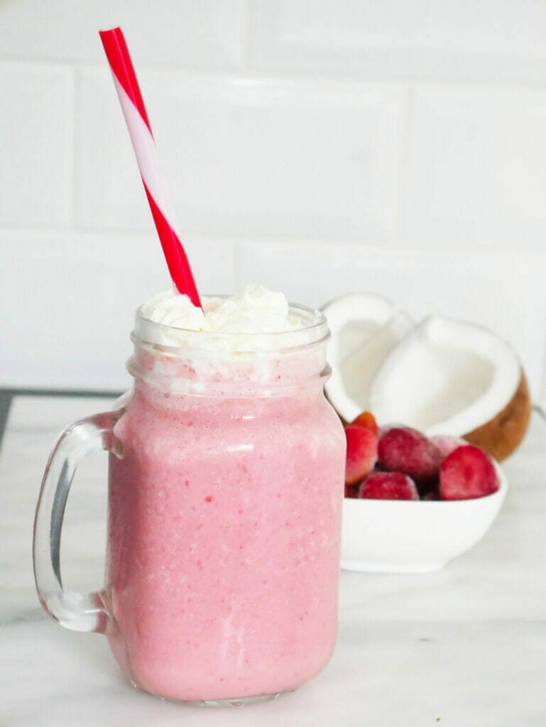 Strawberry Coconut Milk Smoothie Recipe Tips No Fuss Kitchen